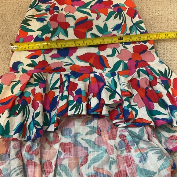 Vici Harvest Floral High Low Multi Colored Dress Size Small - Picture 11 of 12
